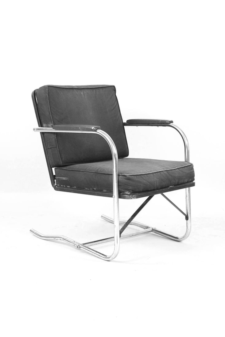 Art Deco Springer Lounge Chair (1 of 14)