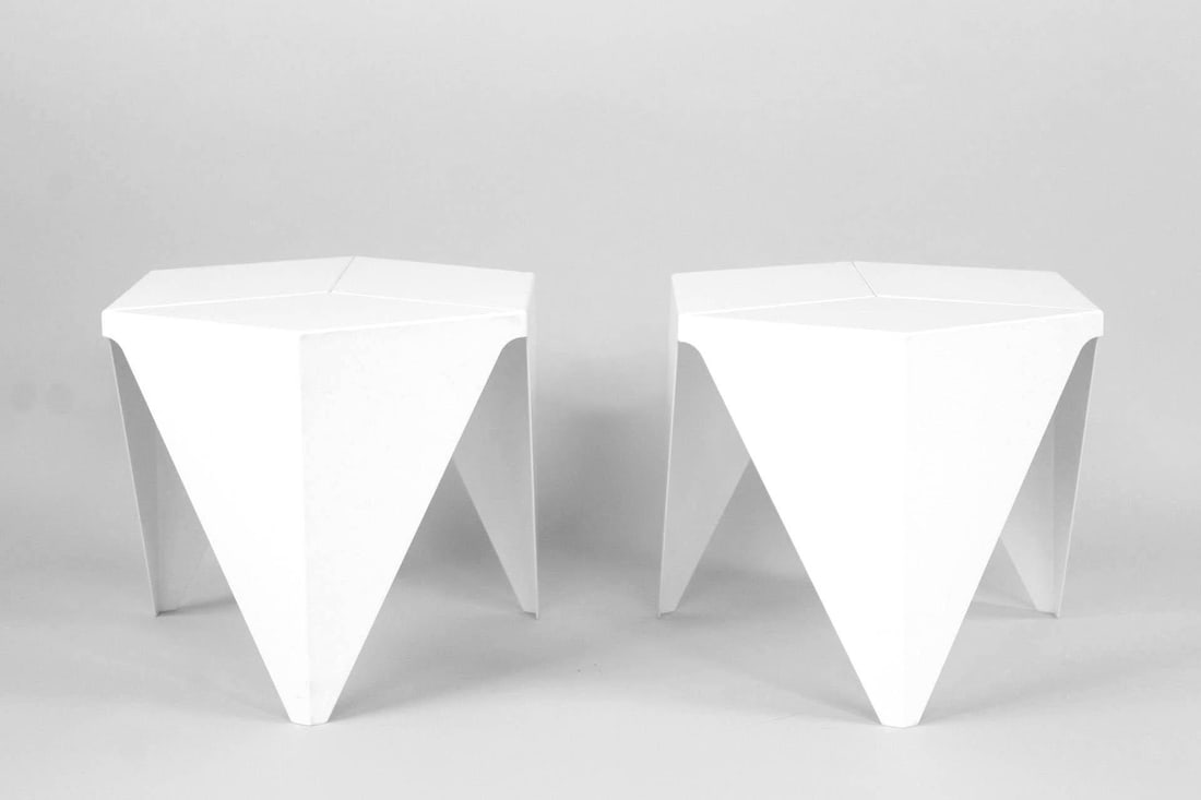Pair of Isamu Noguchi 'Prismatic' Tables for Vitra (1 of 9)