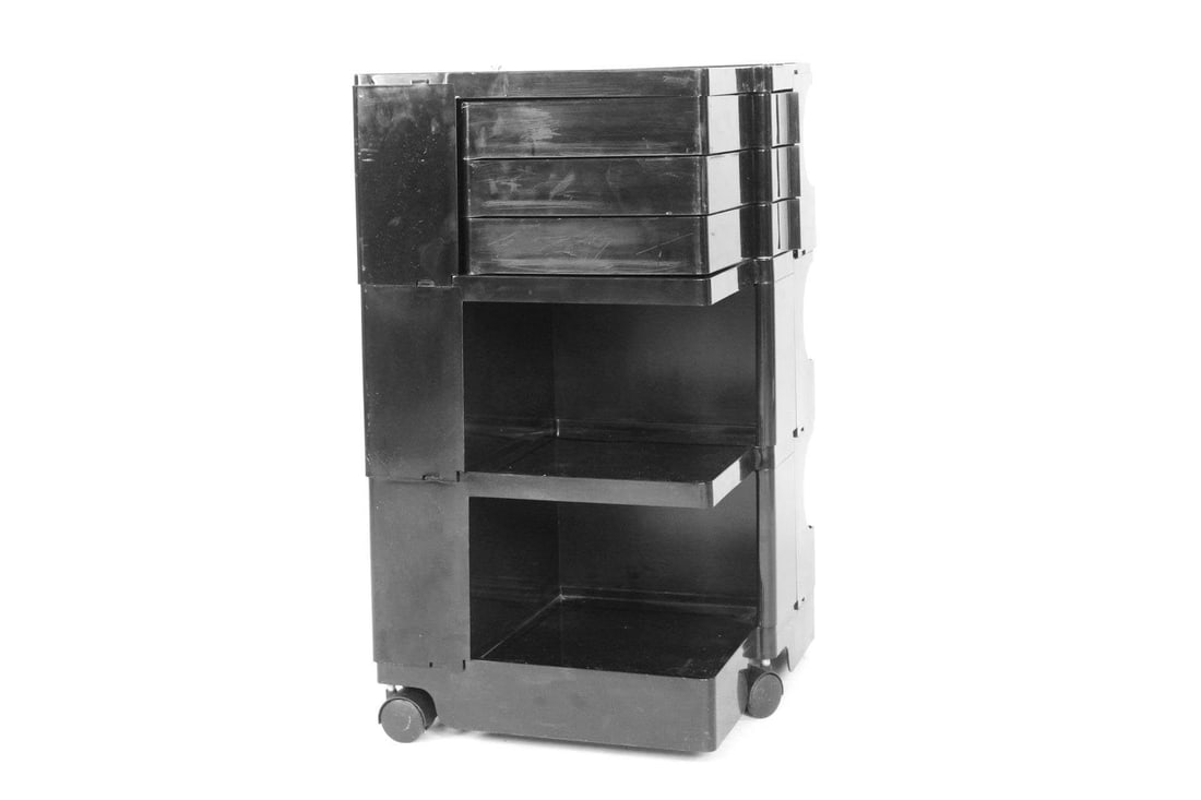 Postmodern Plastic Utility Storage Cart, Stacor (1 of 10)