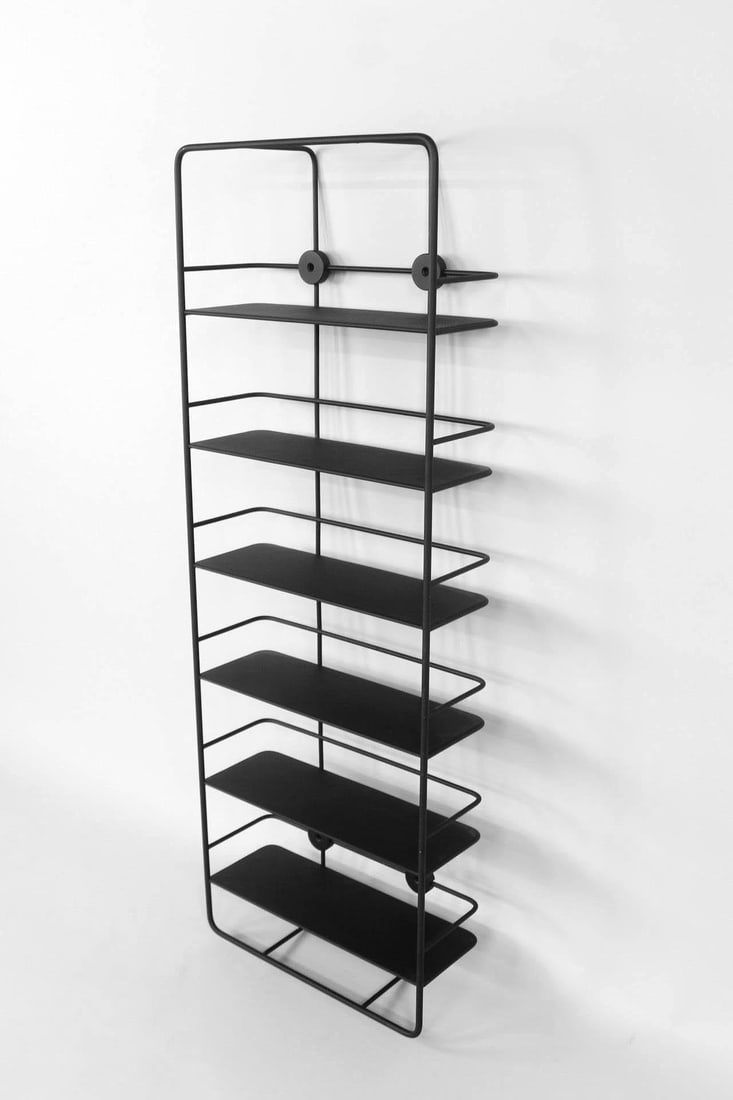 Contemporary Black Wire Metal 'Coupe' Shelves by Poiat for Woud (1 of 9)