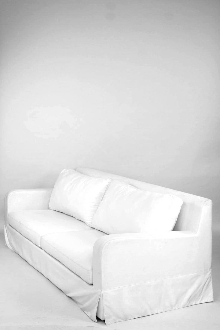 DWR White Outdoor Sofa (1 of 18)