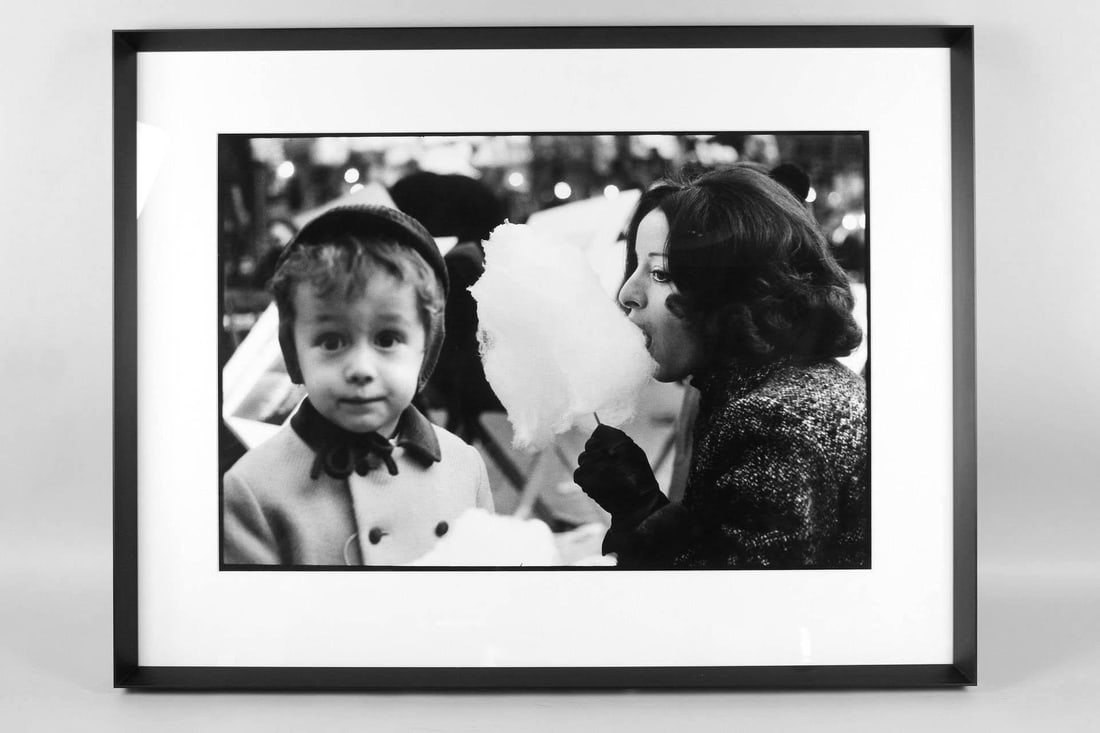 John R. Pepper Large B&W Photo Framed, Rome 1969 (1 of 7)