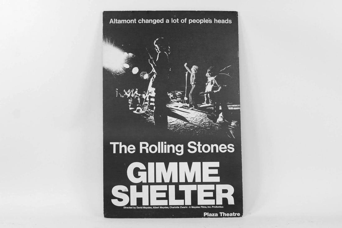 Large Rolling Stones 'Gimme Shelter' Poster (1 of 9)