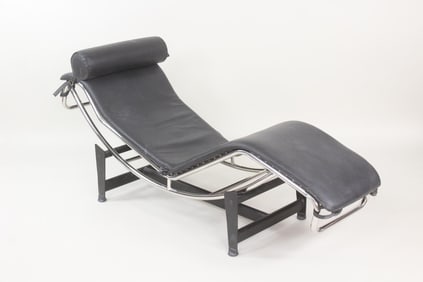 Le Corbusier LC4 Leather Chaise Lounge Chair