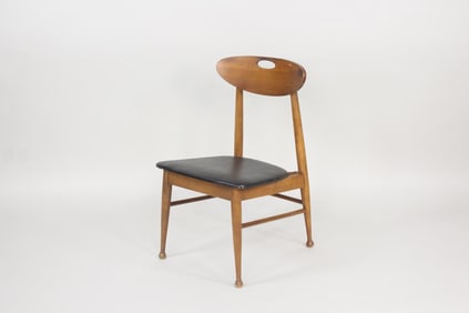Mid-Century Modern "Mainline" Walnut Chair by Hooker
