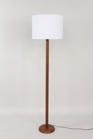 Scandinavian Modern Teak Floor Lamp