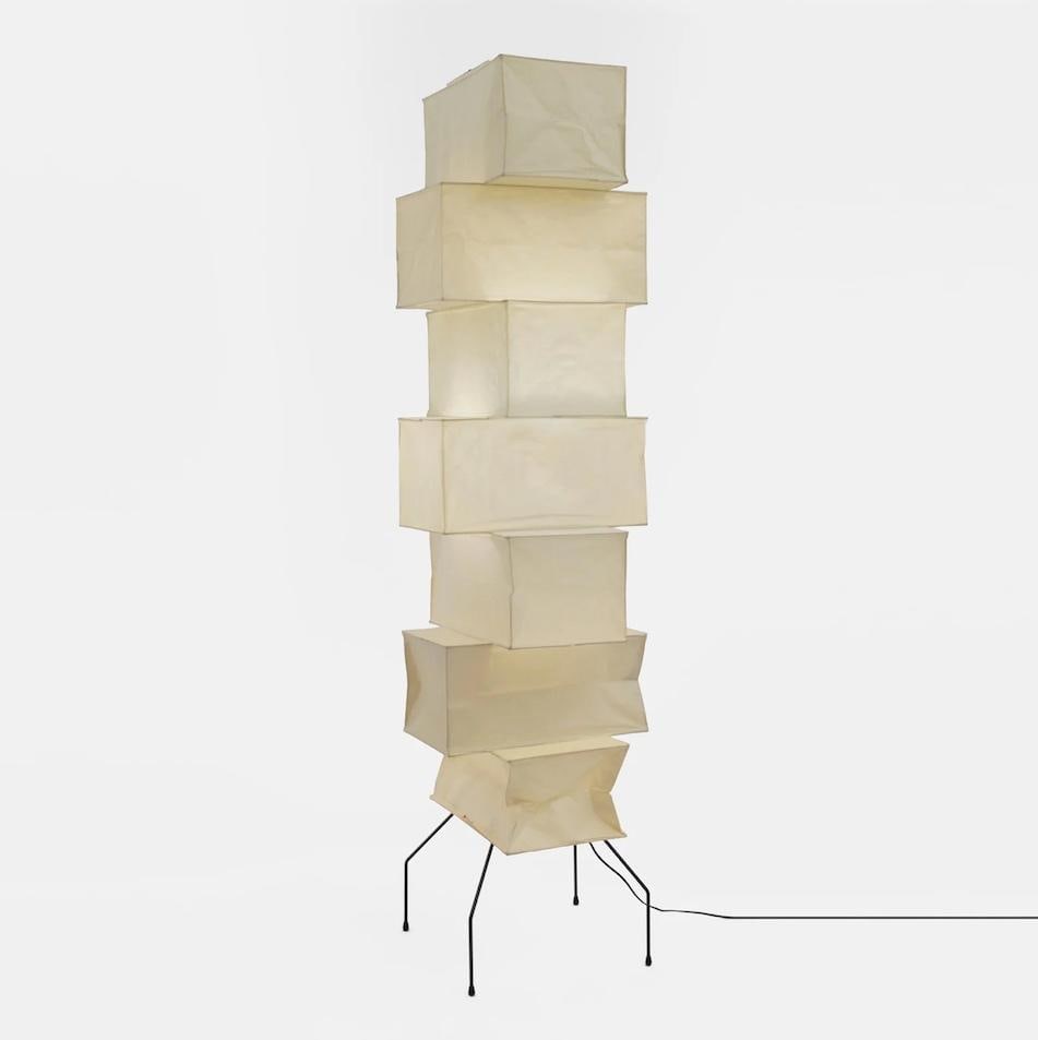 Isamu Noguchi Akari UF4-L10 Light Sculpture in Original Box, NIB, 4 of 4 (1 of 9)