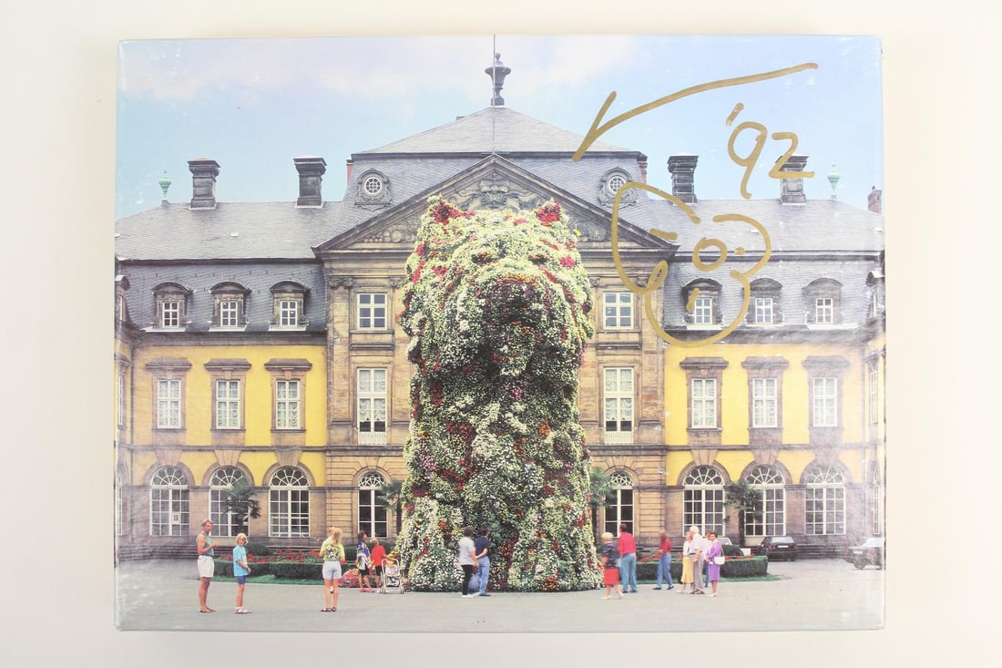 Jeff Koons Puppy Puzzle Signed & Dated 1992, SFMoMA (1 of 8)