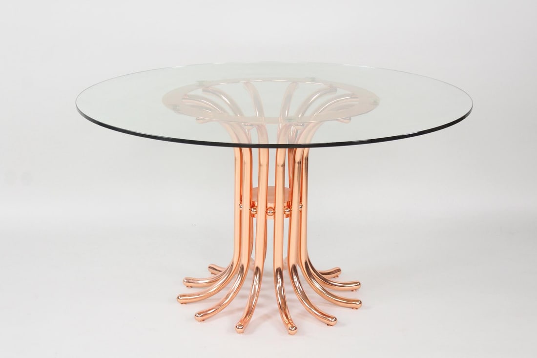 Jonathan Adler Ultra Glass-Top Dining Table (1 of 9)