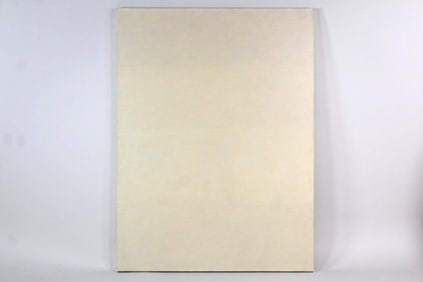 Large Clark Murray Monochromatic Minimalist Painting, Cream 1998