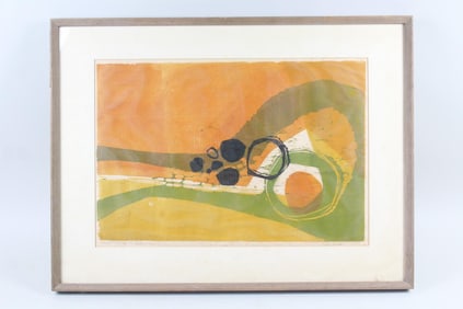 Edythe Shedden "Beach Forms" Abstract Print