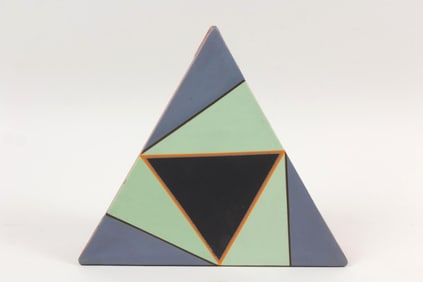 Clark Murray Triangular Geometric Abstract Painting