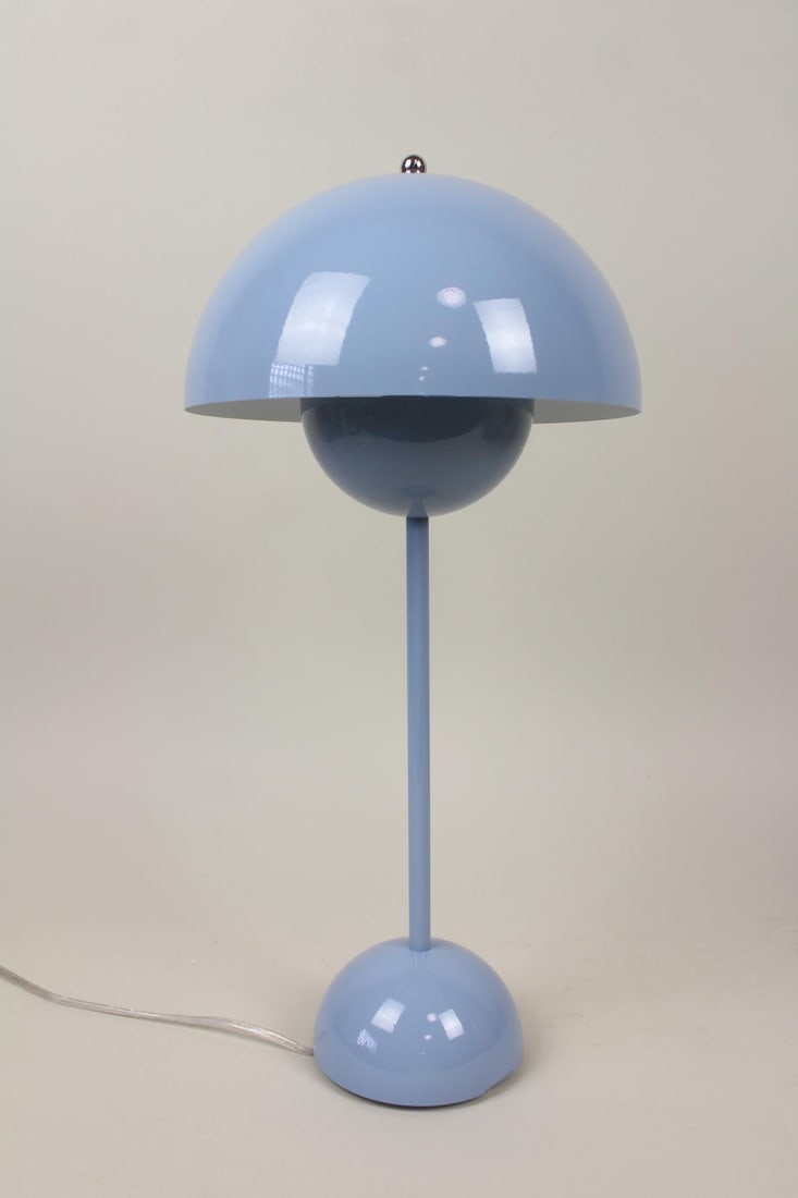 Flower Pot Lamp by Verner Panton for &Tradition "Blue" (1 of 9)