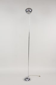 George Kovacs Mid-Century Modern Nickel Floor Lamp