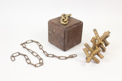 Group of 4 Clark Murray Industrial Metal Sculptures