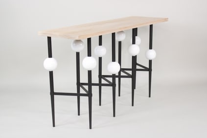 Contemporary Modern Sculptural Console Table by Philip Tyers