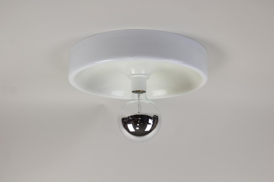 Mid Century Modern Ceiling Light, Style of Charlotte Perriand (1 of 6)
