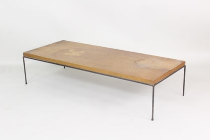 Paul McCobb Wood & Iron Coffee Table, 1 of 2