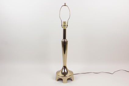 Mid Century Modern Brass Lamp, Style of Frederick Cooper