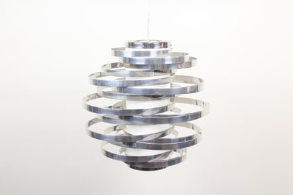 Gaetano Sciolari Cyclone Chrome Pendant Light