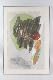 Rikio Takahashi Japanese Woodblock Print "Excellent Old City" 1974