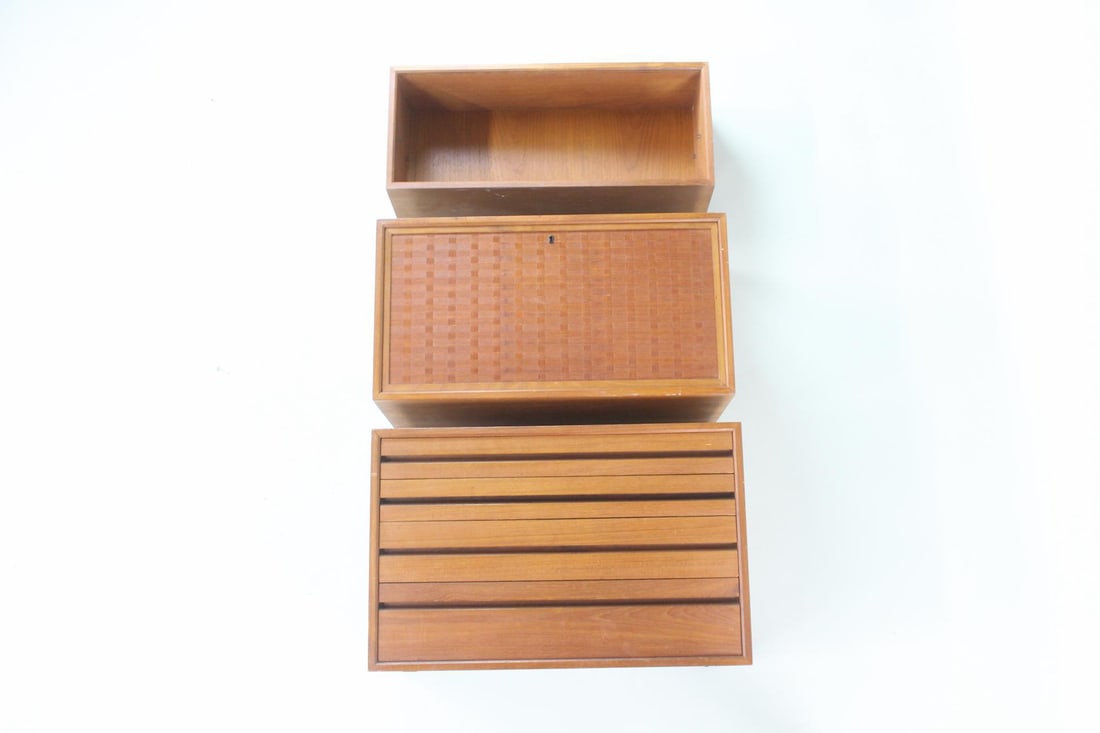 Danish Modern 3-Piece Wall Unit (1 of 11)