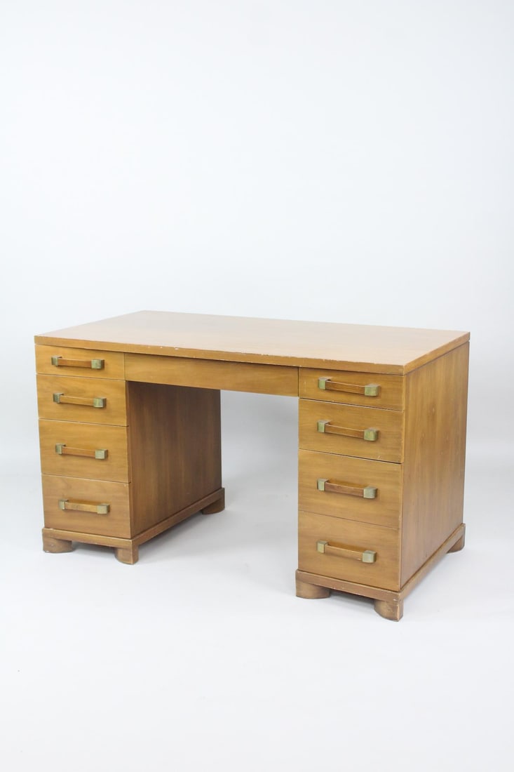 Mid-Century Modern Wooden Desk, John Widdicomb (1 of 14)