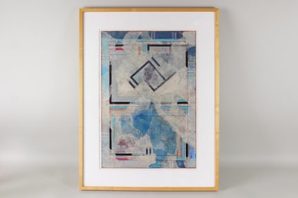 Robert Kelly Abstract Print "Vajra" 1984