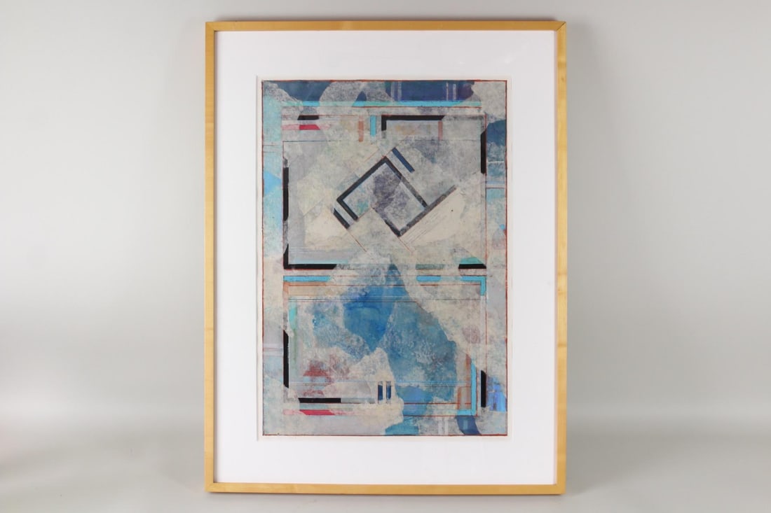 Robert Kelly Abstract Print "Vajra" 1984 (1 of 14)