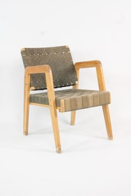 Webbed Armchair Style of Klaus Grabe