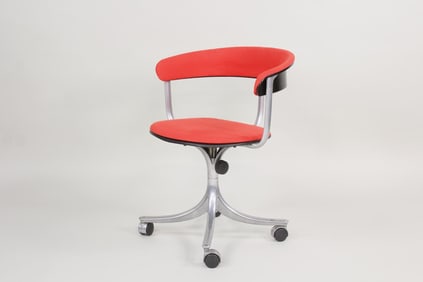 Rasmussen for Knoll Red Kevi Office Chair