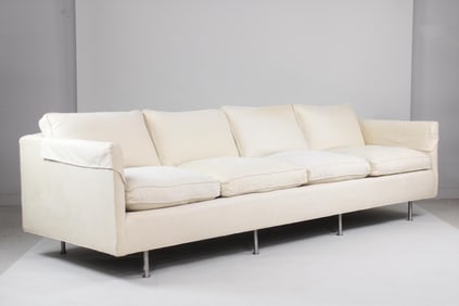 4-Seat White Sofa, Style of Ben Thompson for Design Research