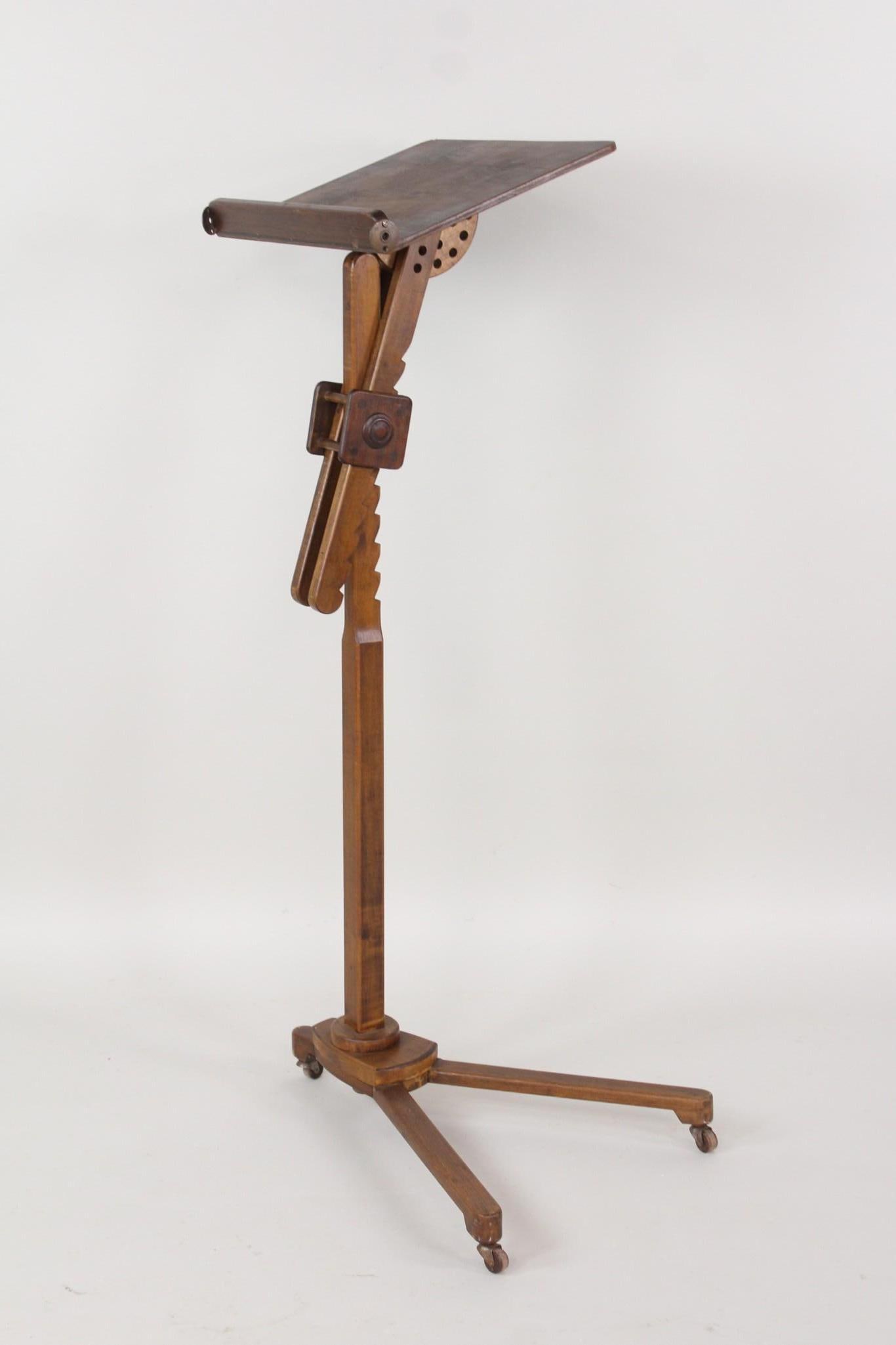 Adjustable Wooden Music Reading Stand (1 of 8)
