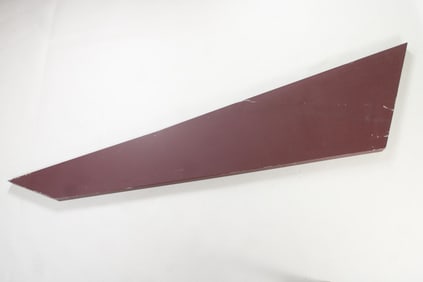 Large Clark Murray Minimalist Triangular Steel Wall Sculpture, 2 of 4