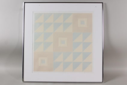 Valia Downes Op Art Print "Carrelage #6"