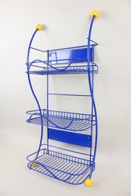 Postmodern Metal Storage Rack, Universal