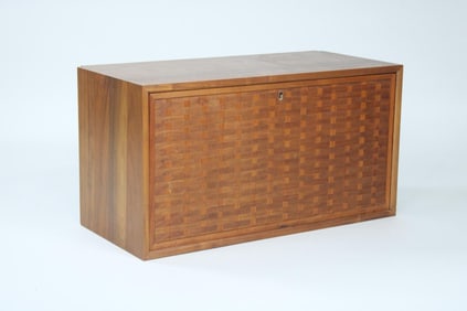Single Cabinet for Danish Modern Wall Unit, Drop Front Desk