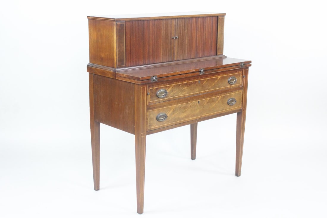 Federal Style Mahogany Lady's Writing Desk, Kennedy Hammersmith Farms (1 of 15)