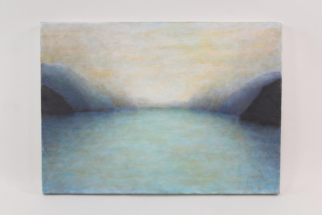 Clark Murray Expressionist Painting, Luminous Landscape (1 of 7)