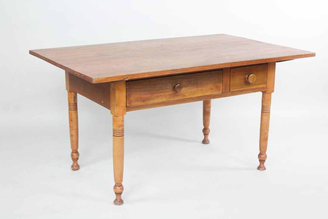 Primitive Wooden Farm Work Table (1 of 14)