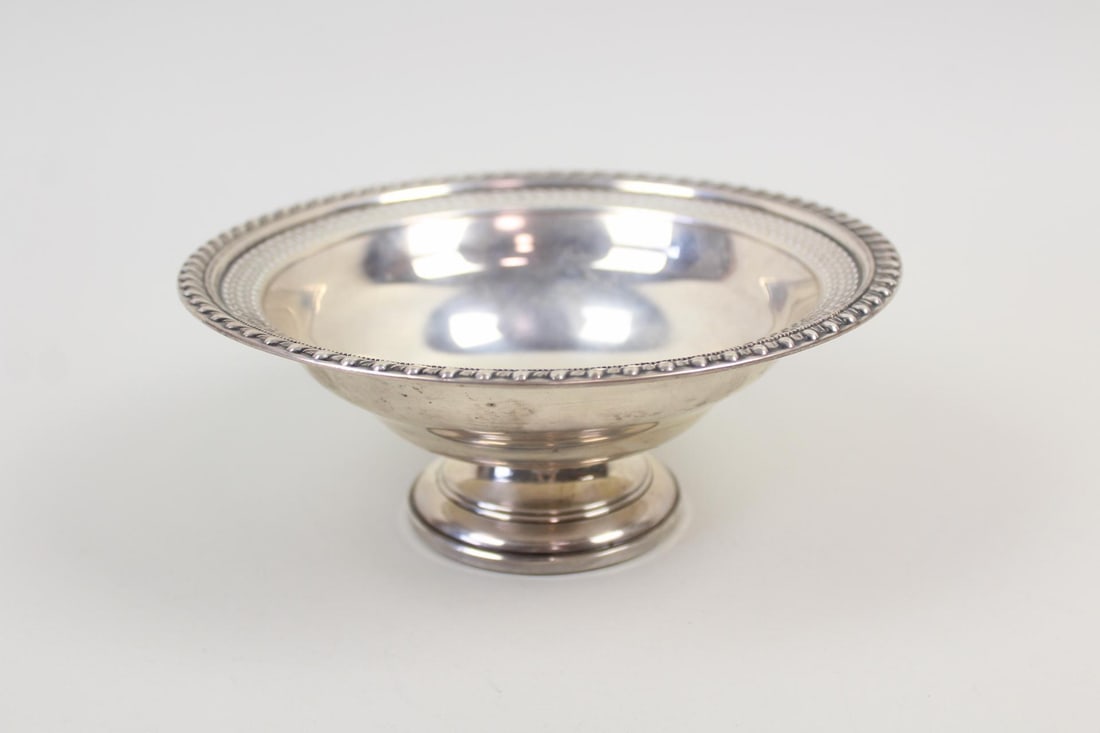 Sterling Silver Footed Candy Dish (1 of 9)