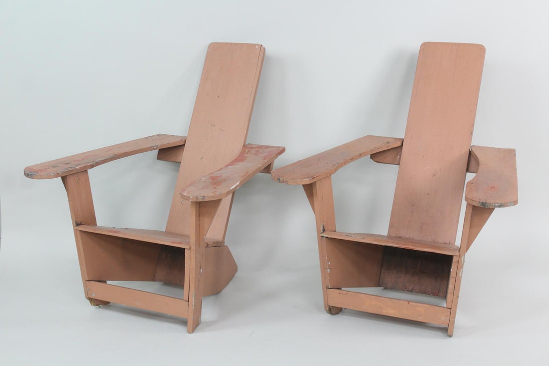 Pair of Late 20th C. 'Westport' Adirondack Chairs (1 of 13)