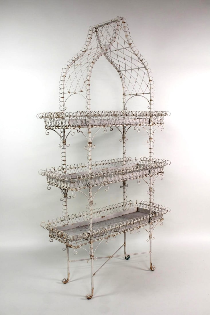 3 Tier Wirework Plant Stand (1 of 19)