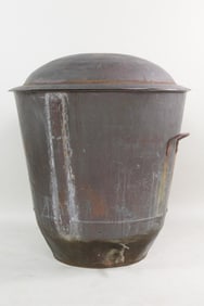 Large Industrial Copper Water Vessel