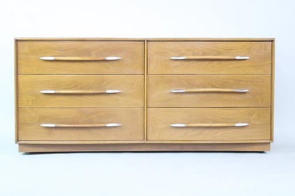Mid-Century Modern Robsjohn Gibbings Side by Side Dresser for Widdicomb