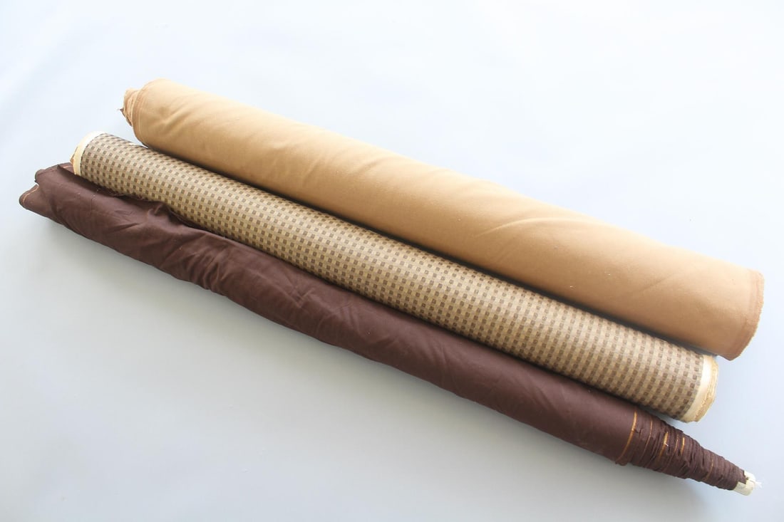 Lot of 3 Partial Bolts of Velvet Fabric; Joseph Noble "Damn Chic" (1 of 8)