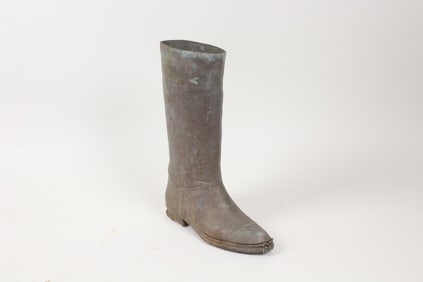 Industrial Metal Riding Boot Factory Mold, Size 8
