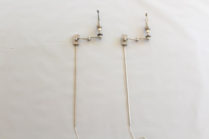 Pair of Jerome Sutter Lighting Collection Swing Arm Sconces