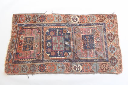 Turkish Kurd Yuruk Rug, 7 x 4 ft