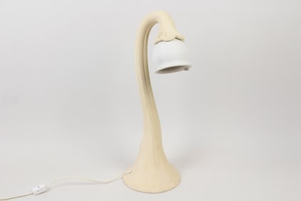 Doug Blum Stoneware Calla Lily Lamp
